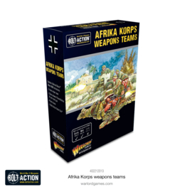 African Korps weapons teams (Bolt action nieuw)