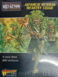 Japanese Veteran Infantry Squad (Bolt action nieuw)