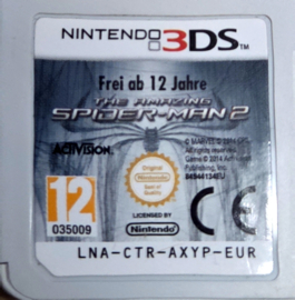 The amazing spider-man 2 losse cartridge (Nintendo 3DS tweedehands game)