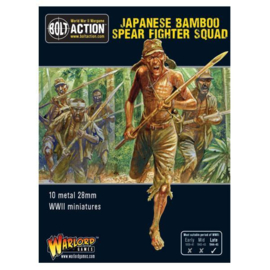 Japanese bamboo spear fighter squad (Bolt action nieuw)