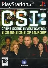 CSI Crime Scene investigation 3 Dimensions of Murder zonder boekje (ps2 used game)