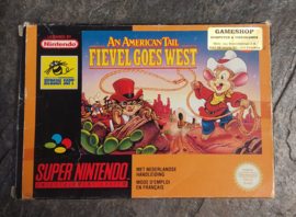 An American tail Fievel goes west (Snes tweedehands game)