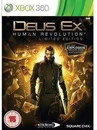 Deus Ex Human Revolution (xbox 360 used game)