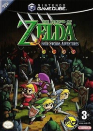 The Legend of Zelda four swords adventures (Game Cube tweedehands game)
