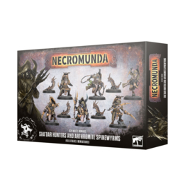 Necromunda Shadar Hunters and Arthromite spinewyrms (Warhammer nieuw)