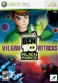 Ben 10 Alien Force Vilgax Attacks zonder boekje (xbox 360 used game)