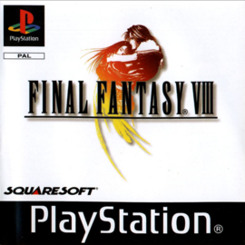 Final Fantasy VIII zonder boekje (PS1 tweedehands game)