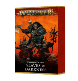 Slaves to Darkness warscroll cards (Warhammer 40.000 nieuw)