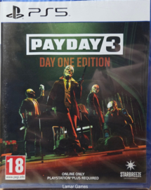 Payday 3 day one edition (ps5 nieuw)
