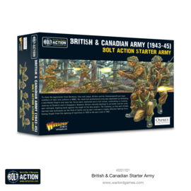 British and Canadian (1943-1945) starter army (Bolt action nieuw)