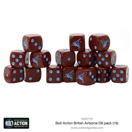 British Airborne d6 dice pack (Bolt action nieuw)