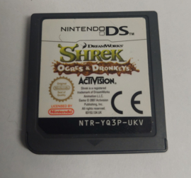 Shrek Ogres and Dronkeys losse cassette (Nintendo DS used game)