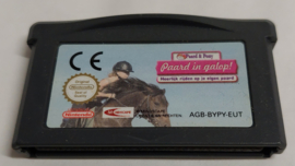 Paard en pony - Paard in galop losse cassette (Gameboy Advance tweedehands game)