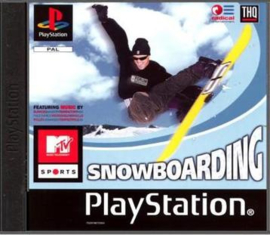MTV Sports Snowboarding (ps1 tweedehands game)