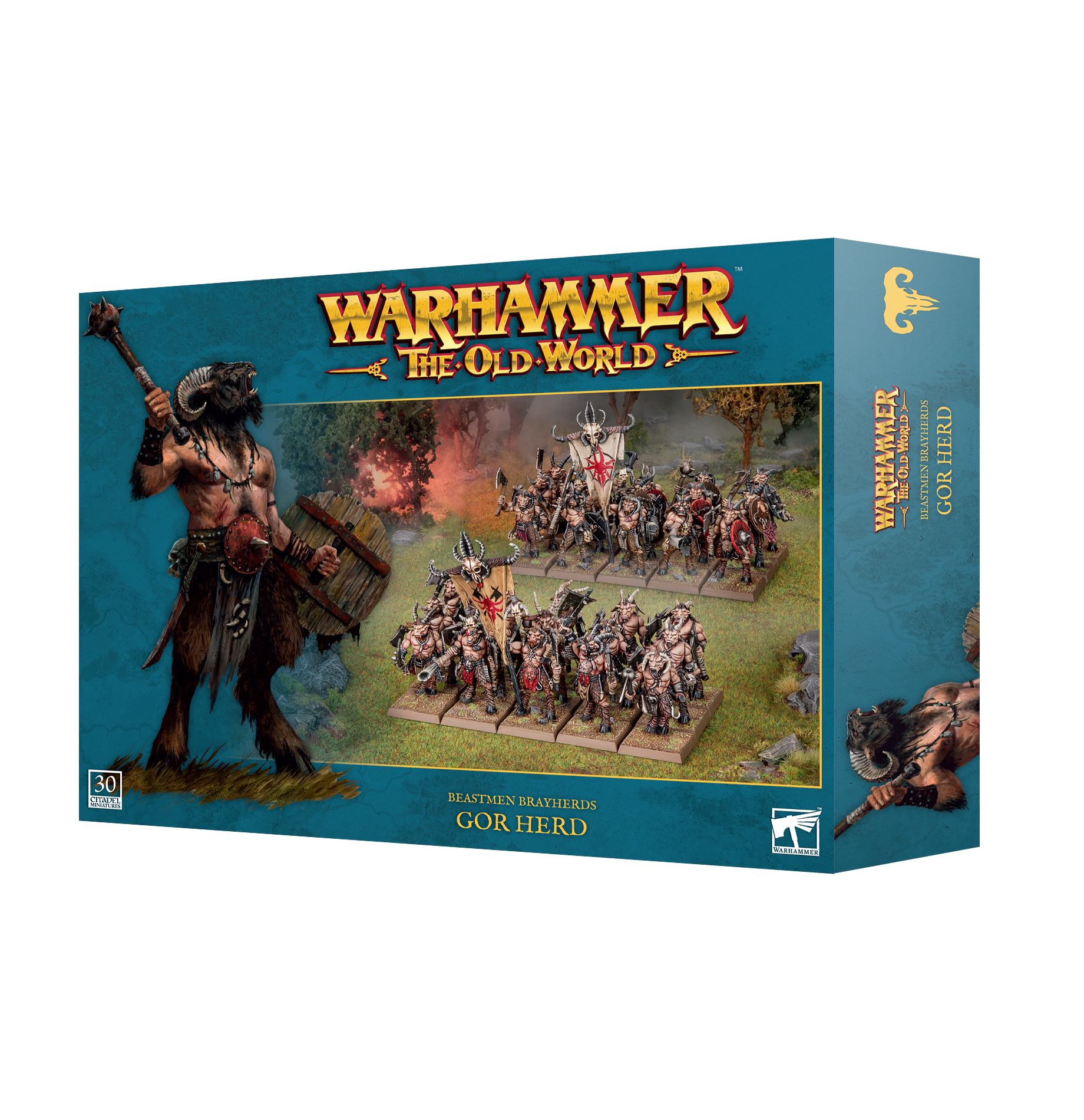Beastmen Brayherds Gor Herd (warhammer nieuw)