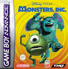 Disney's Pixar Monsters Inc   (Losse Cassette) (Gameboy Advance tweedehands game)