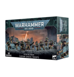 Warhammer 40,000 Astra Militarum Cadian Shock Troops (Warhammer nieuw)