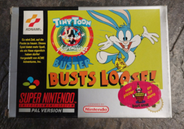 Tiny Toon Buster busts loose(SNES tweedehands game)