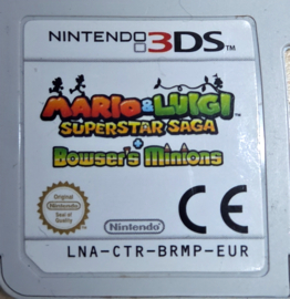 Mario and Luigi Superstar Saga Bowsers minion losse cartridge (Nintendo 3DS tweedehands game)