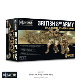 British 8th army starter army (Bolt action nieuw)