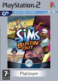 The Sims Bustin Out Platinum (ps2 used game)