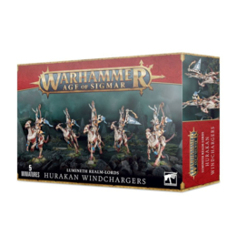 Lumineth Realm-Lords Vanari Hurakan Windchargers new box art (Warhammer Age of Sigmar nieuw)