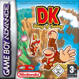 Donkey Kong King of Swing zonder cover (Gameboy Advance tweedehands game)