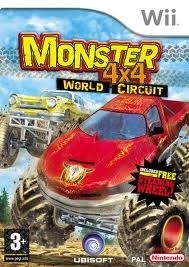 Monster 4X4 World Circuit zonder boekje (wii used game)