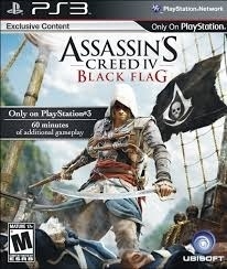 Assassin's Creed IV Black Flag (ps3 used game)