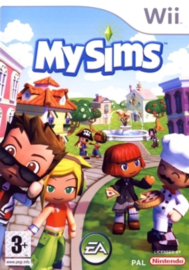 Mysims My Sims zonder boekje (Nintendo wii tweedehands game)