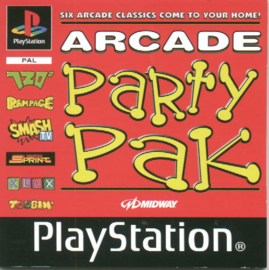 Arcade Party Pak  (ps1 tweedehands game)