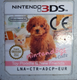 Nintendogs plus cats Toypoedel losse cartridge (Nintendo DS tweedehands game)