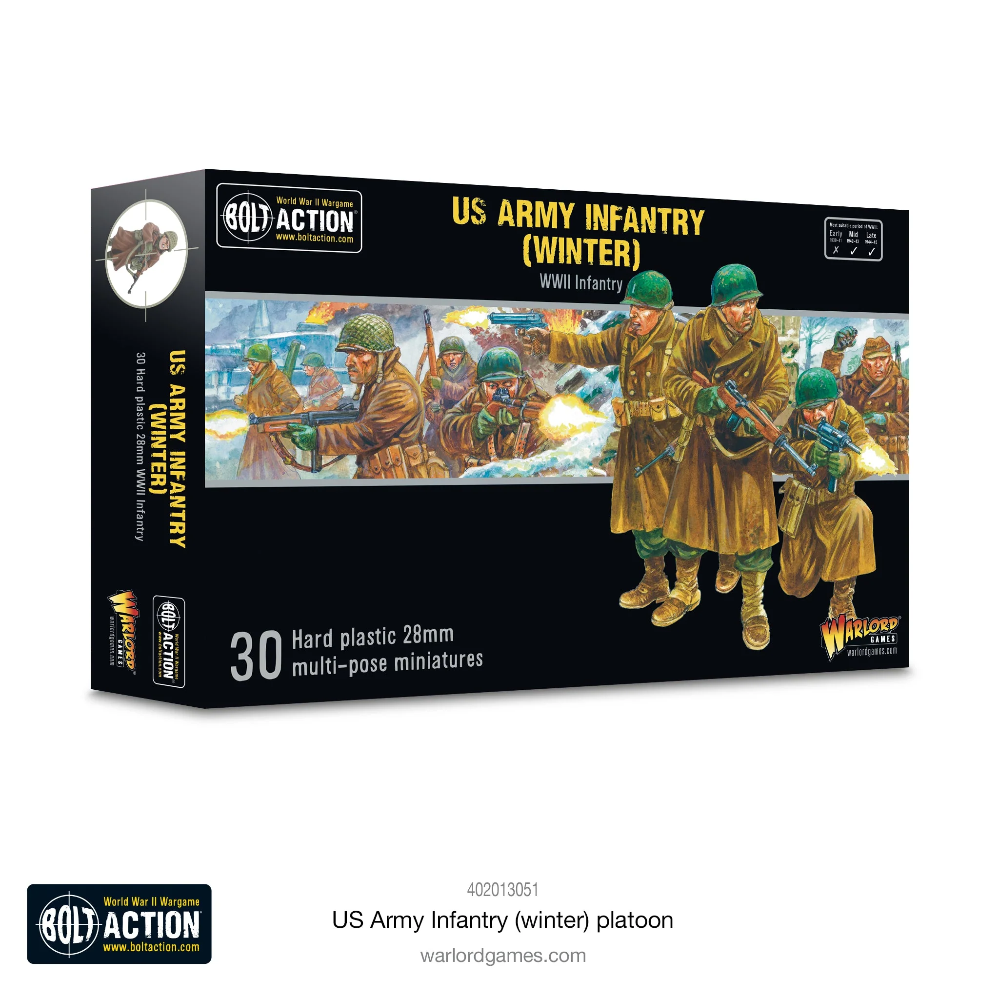 US Army platoon (winter) (Bolt action nieuw)