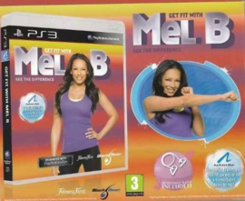 Get fit with Mel B move + weerstands band (ps3 nieuw)