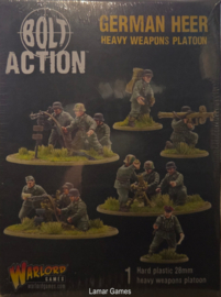 German Heer Heavy Weapons Platoon (Bolt action nieuw)