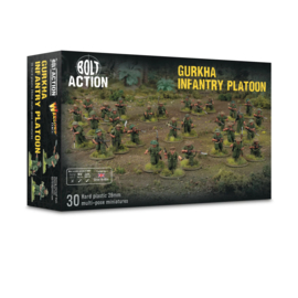 Gurkha Infantry Platoon (bolt action nieuw)