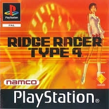 Ridge Racer Type 4 zonder boekje en cover (PS1 tweedehands game)