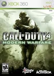 Call of Duty 4 Modern Warfare zonder boekje (Xbox 360 used game)