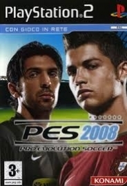 Pro Evolution Soccer 2008 PES zonder boekje (ps2 used game)