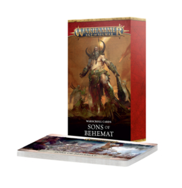 Warcsroll cards Sons of Behemat (Warhammer Age of Sigmar nieuw)