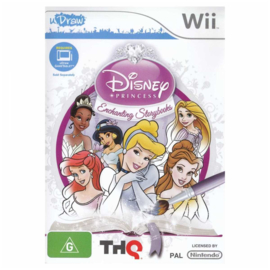 Disney Princess U Draw Software only zonder boekje  (Nintendo wii tweedehands game)