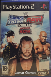 Smackdown vs Raw 2008 (ps2 used game)