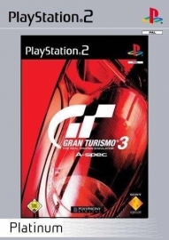 Gran Turismo 3 A-Spec  platinum zonder boekje (ps2 used game)