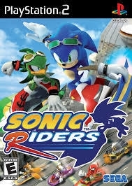 Sonic Riders zonder boekje (ps2 tweedehands game)