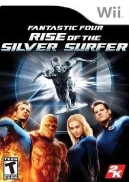 Fantastic Four Rise of the Silver Surfer (Nintendo Wii used game)