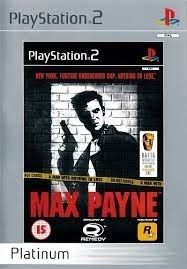 Max Payne platinum zonder boekje (ps2 used game)