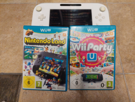 Nintendo WiiU 8GB basic party pack (WiiU tweedehands)