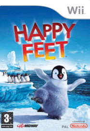 Happy Feet zonder boekje (Nintendo Wii  game tweedehands game)