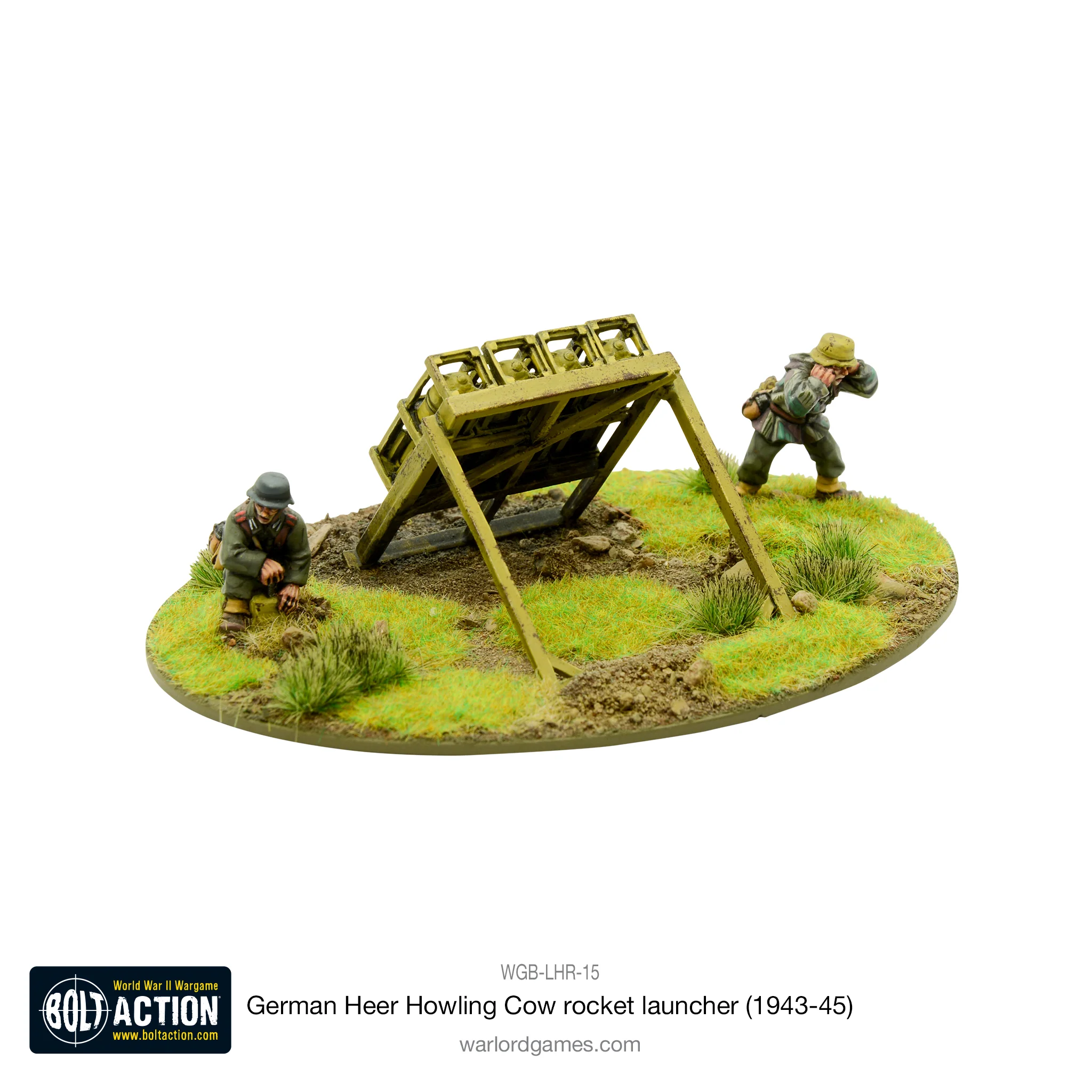 German Heer Howling Cow Rocket Launcher (Bolt action nieuw)