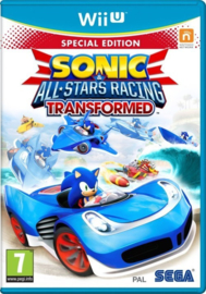 Sonic and Sega All Stars Racing Transformed losse disc (Wii U tweedehands game)